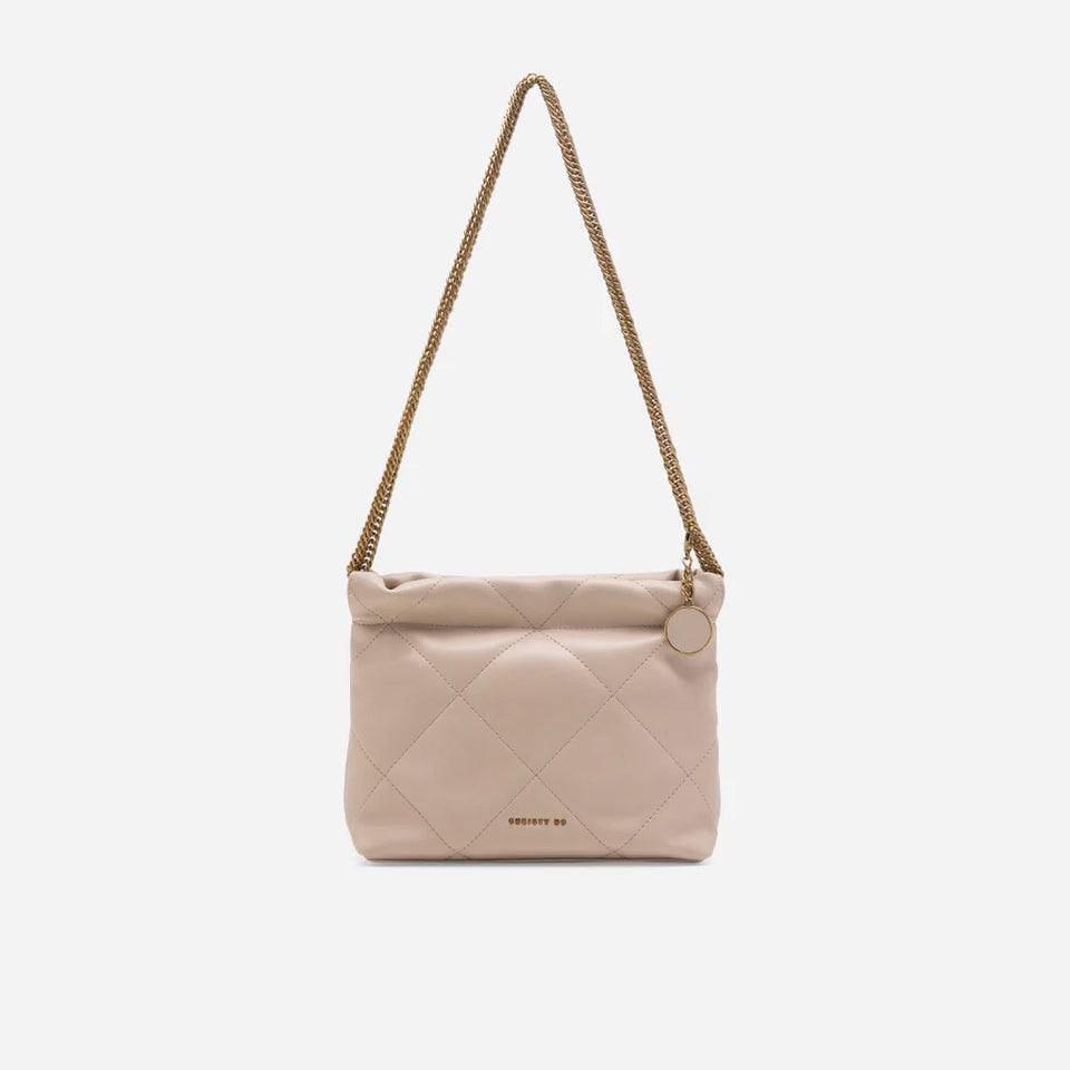 Izzie Mini Chain Bag - Sandy Beige (Pre-Order)