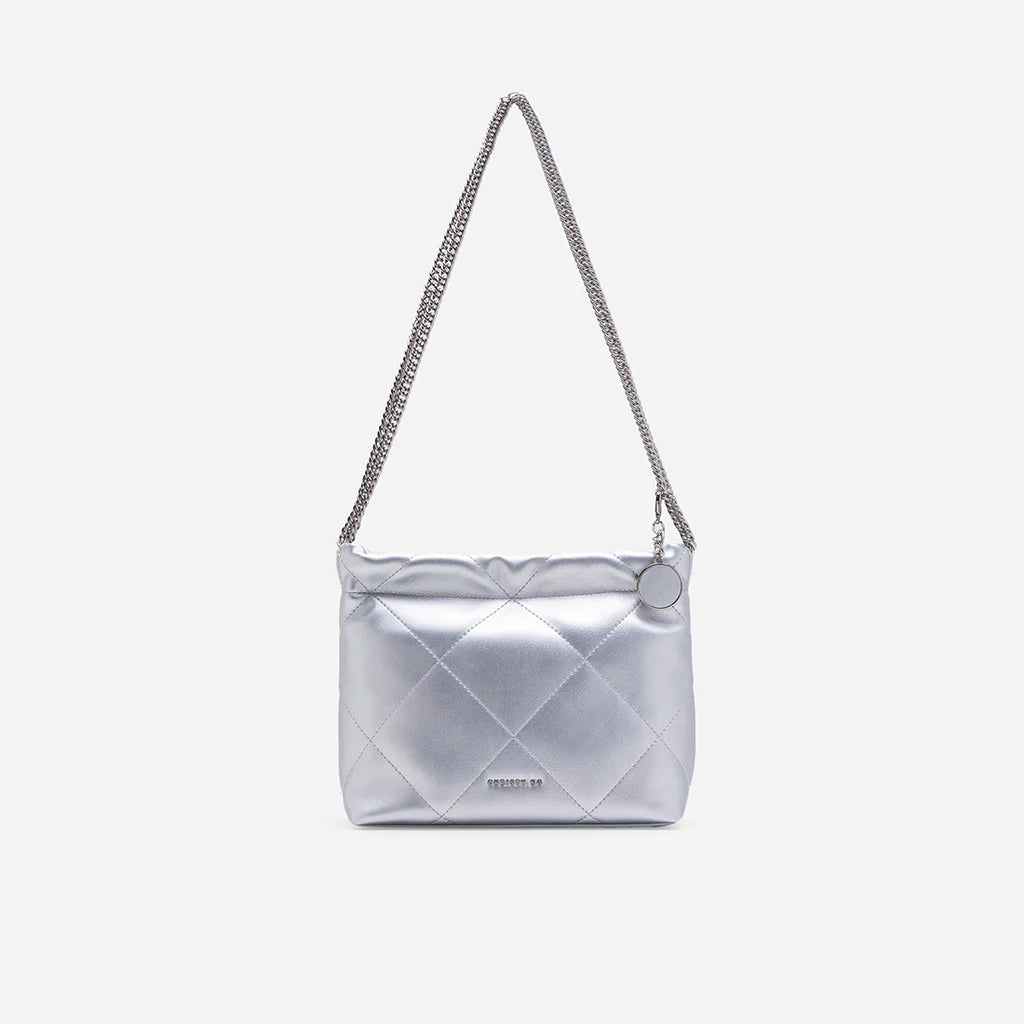 Izzie Mini Chain Bag - Silver (Pre-Order)