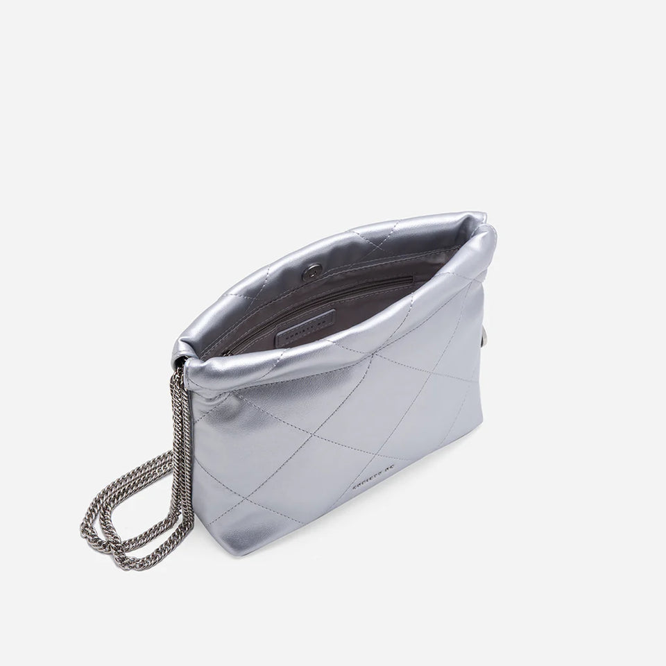 Izzie Mini Chain Bag - Silver (Pre-Order)