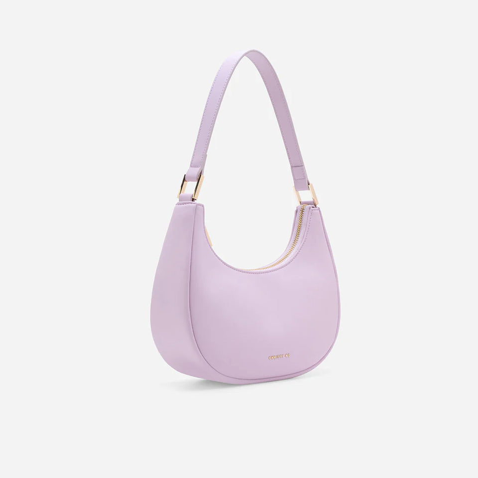 Alesso Medium Hobo Bag - White (On-Hand)