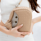 Luciana Woven Bag - Nude (Pre-Order)