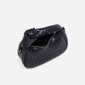 Luciana Woven Bag - Black (Pre-Order)
