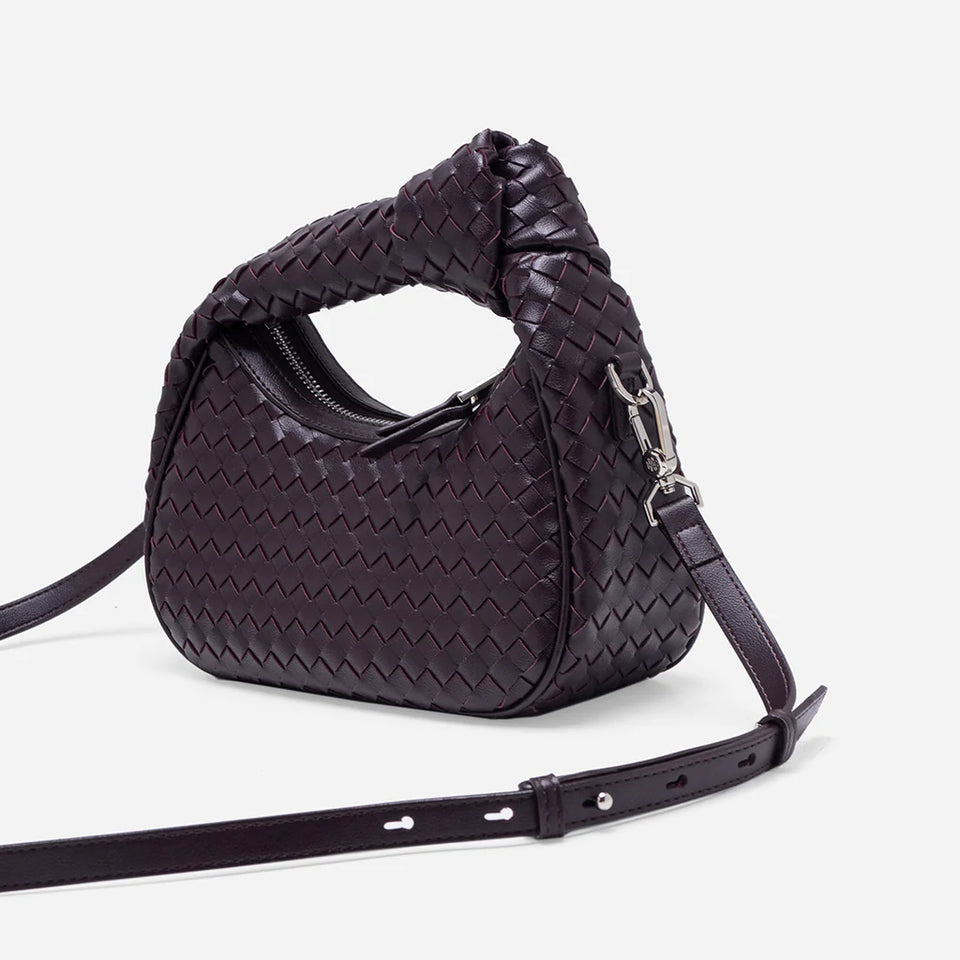 Luciana Woven Bag - Chestnut Brown (Pre-Order)