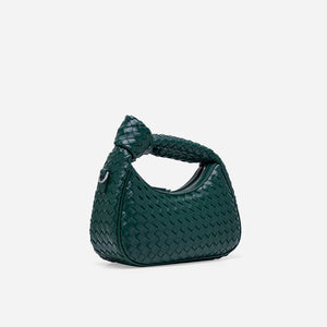 Luciana Woven Bag - Emerald Green (Pre-Order)