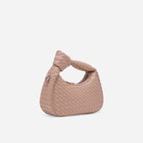 Luciana Woven Bag - Nude (Pre-Order)