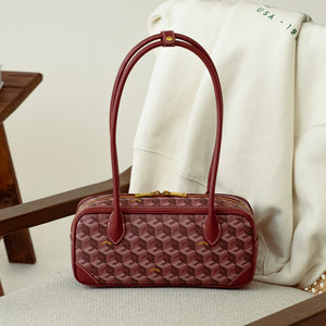 Marcelo Shoulder Bag - Burgundy (Pre-Order)