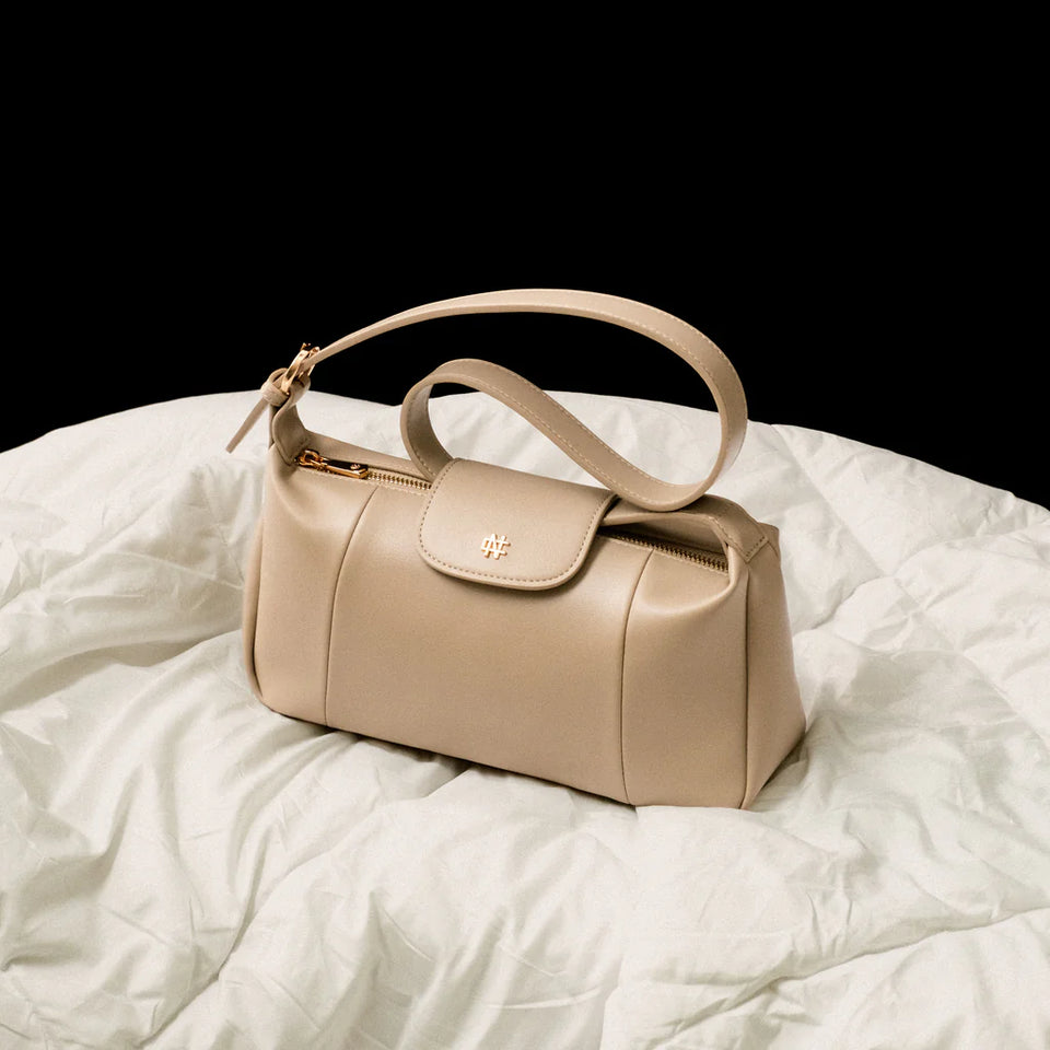 Molly Shoulder Bag - Latte (Pre-Order)