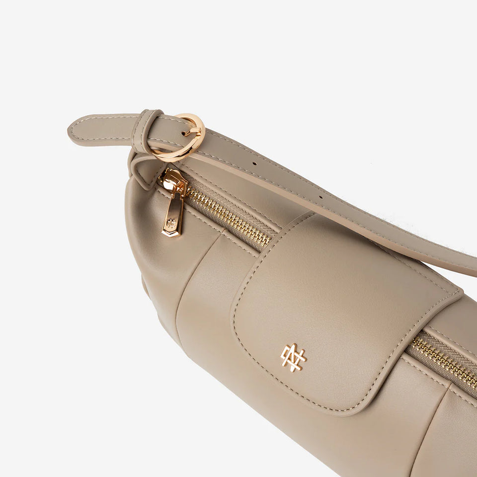Molly Shoulder Bag - Latte (Pre-Order)