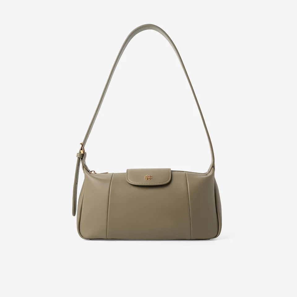 Molly Shoulder Bag - Olive Grey (Pre-Order)