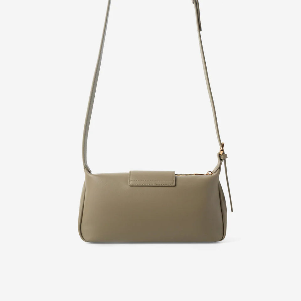 Molly Shoulder Bag - Olive Grey (Pre-Order)