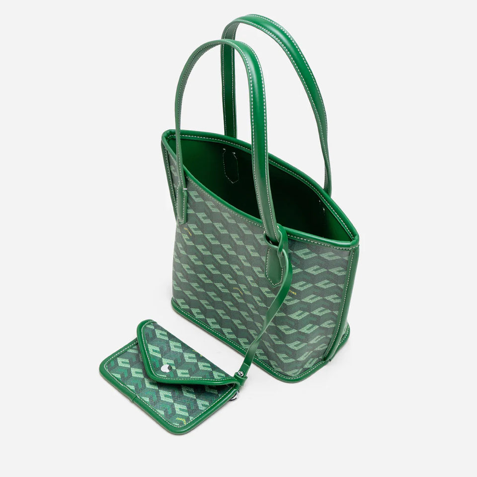 Russo Mini Tote Bag - Green (On-Hand)