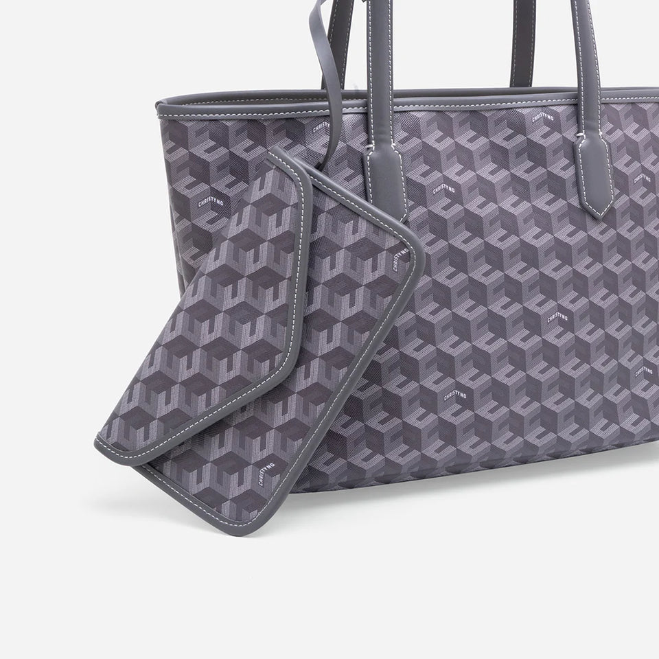 Russo Medium Tote Bag - Ash (On-Hand)