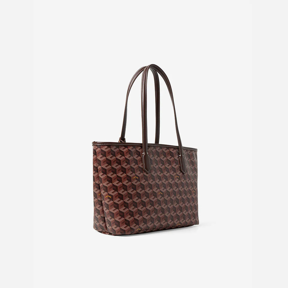 Russo Medium Tote Bag - Brown (On-Hand)