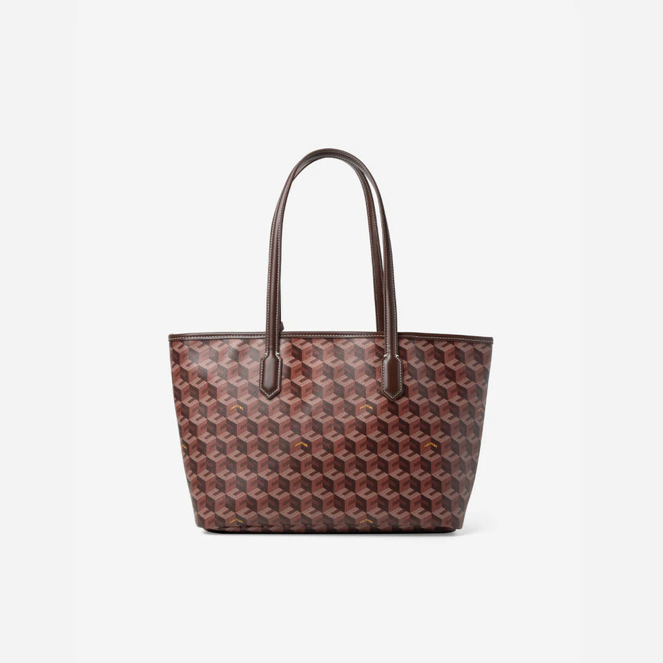Russo Medium Tote Bag - Brown (On-Hand)