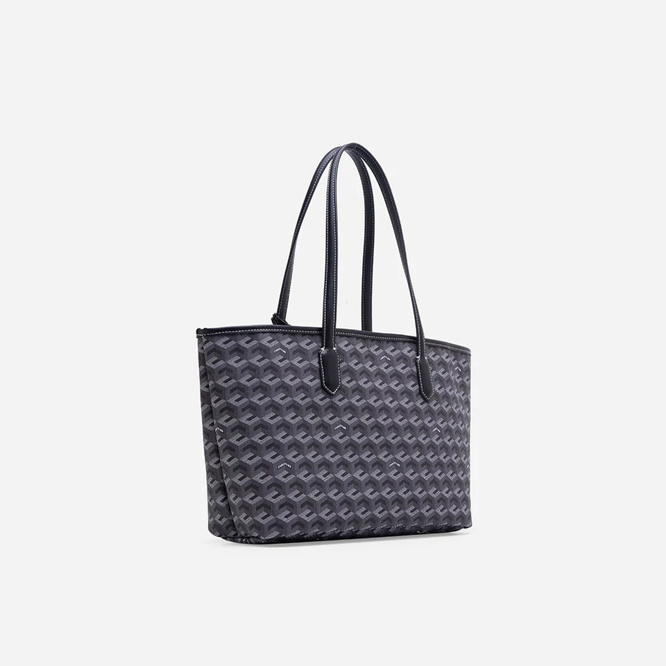 Russo Medium Tote Bag - Black (On-Hand)