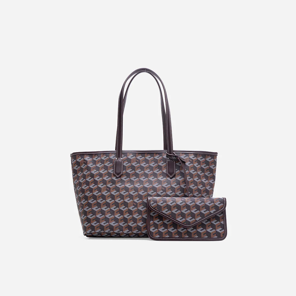 Russo Medium Tote Bag - Chestnut Brown (On-Hand)