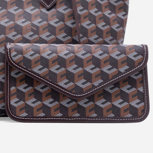 Russo Medium Tote Bag - Chestnut Brown (On-Hand)