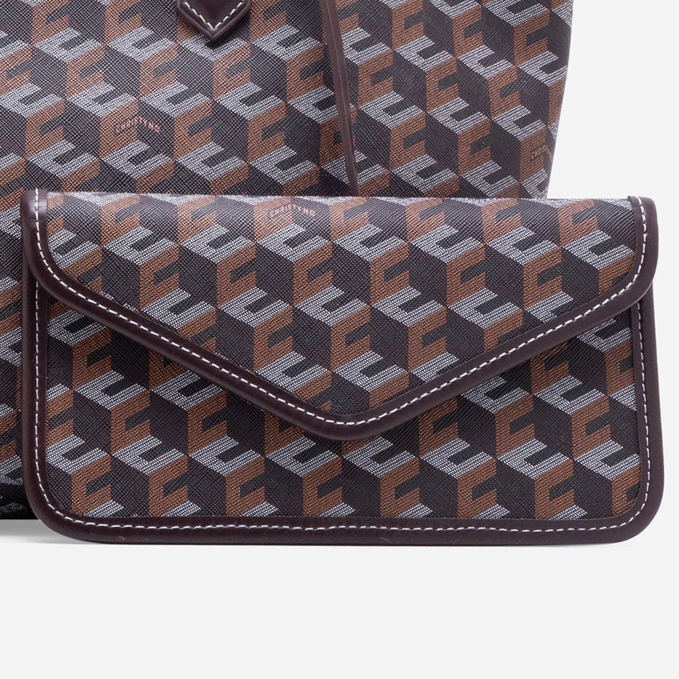 Russo Medium Tote Bag - Chestnut Brown (On-Hand)