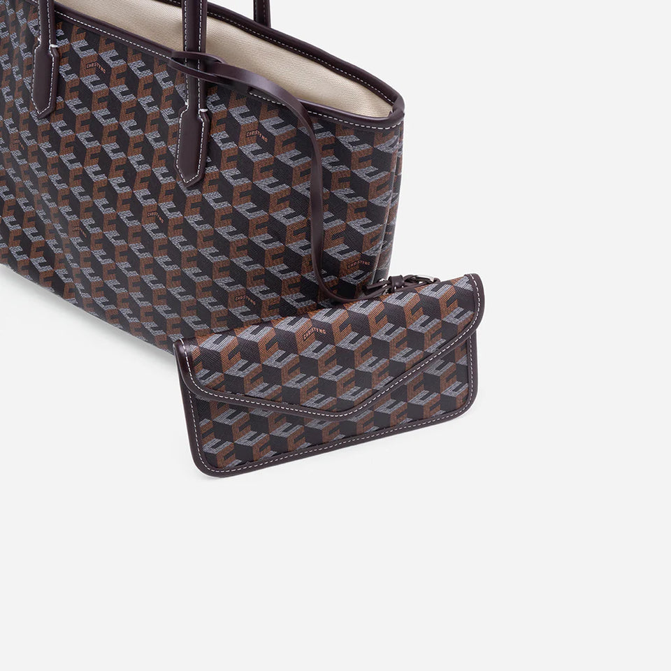 Russo Large Tote Bag - Chestnut Brown (On-Hand)