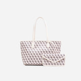 Russo Medium Tote Bag - White (On-Hand)