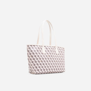 Russo Medium Tote Bag - White (On-Hand)