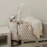 Russo Medium Tote Bag - White (On-Hand)