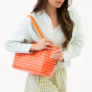 Russo Medium Tote Bag - Orange (On-Hand)