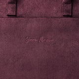 Aure Tote Suede - Burgundy (Pre-Order)