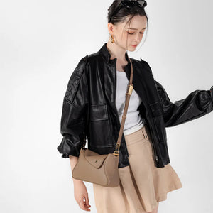 Nami Flap Bag Togo - Dark Nude (Pre-Order)