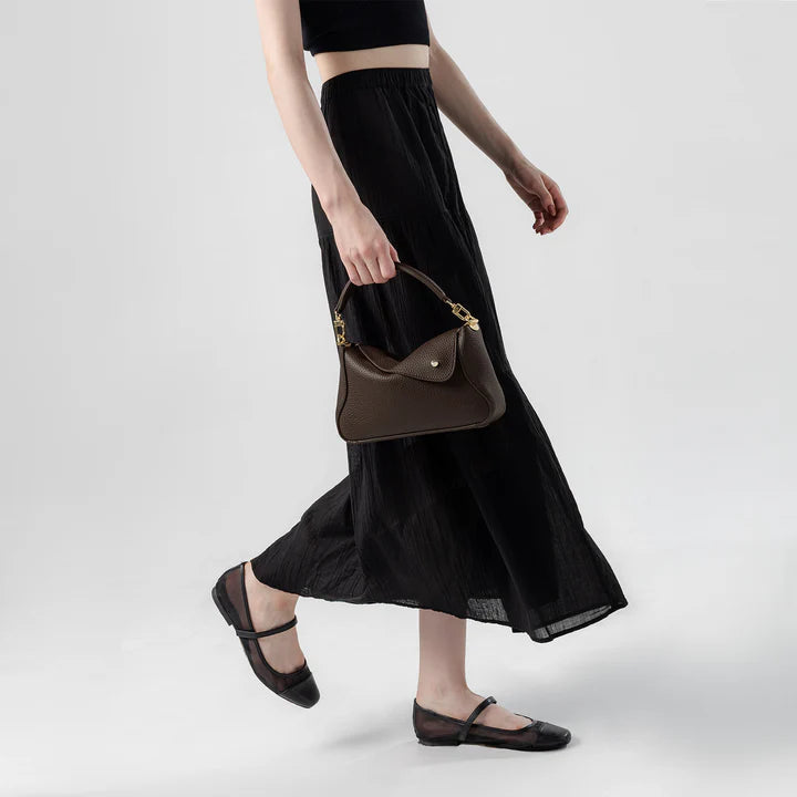 Nami Flap Bag Togo - Dark Oak (Pre-Order)