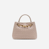 Verona Woven Handbag - Beige (Pre-Order)