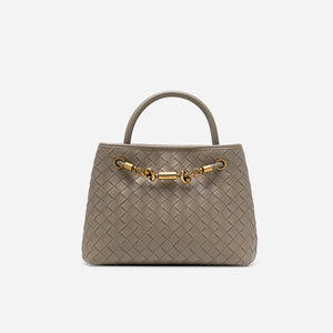 Verona Woven Handbag - Taupe (Pre-Order)